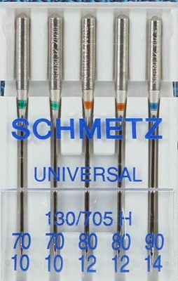 Schmetz Universal Sewing Machine Needles Mixed Pack