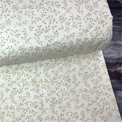 Quilt Back Fabric Cream (per 1/4 metre)