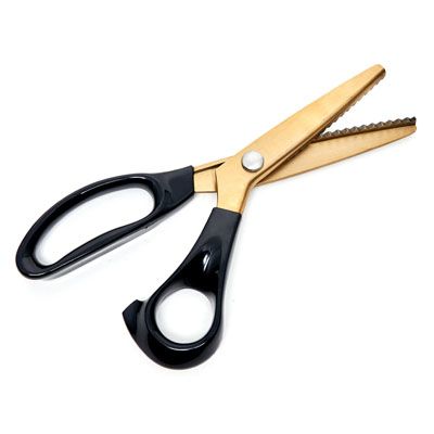 Hemline Gold Pinking Shears