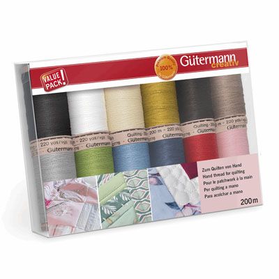 Gutermann Quilting Thread Best Colours Pack