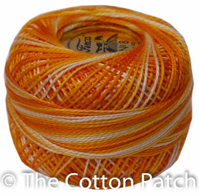 Presencia Perle Cotton #8 Variegated Thread: Colour 9100