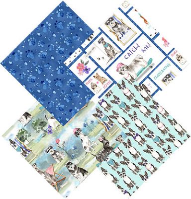 A Dog's Life Fat Quarter Pack