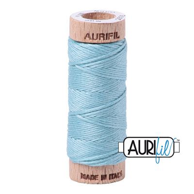 Aurifil Floss Cotton Thread 2805 Light Grey Turquoise