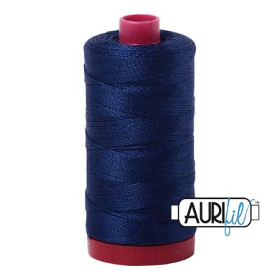 Aurifil 12 Cotton Thread 2784 Dark Navy Large Spool