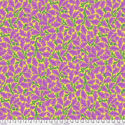 Kaffe Fassett x Morris & Co Fabric: Oak Violet