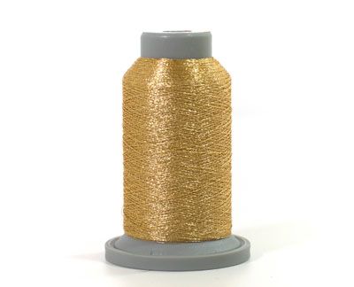 Glisten Metallic Thread Light Gold