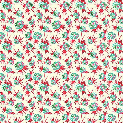 True Kisses fabric: Spark Red (per 1/4 metre)