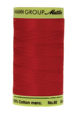 Mettler 60 Cotton Thread 800m 0504 Dark Red