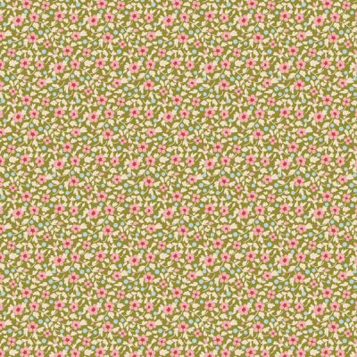 Tilda fabric: Creating Memories Spring Brie Green