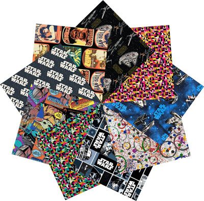 Star Wars Accent Quilt Fat Quarter Bundle