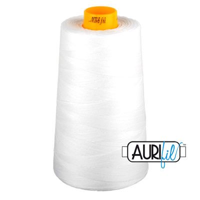 Aurifil Forty3 Longarm Quilting Cotton Thread White 2024