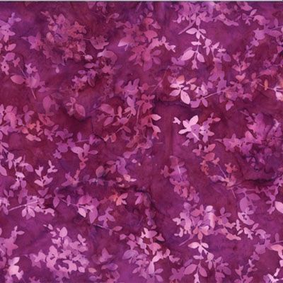 Bali Batik Handpaints Fabric: Cabernet (per 1/4 metre)