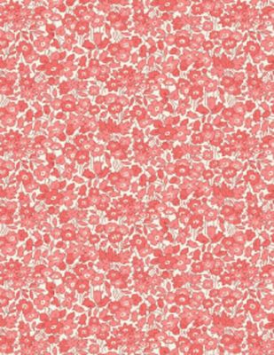 Sentiments fabric: Tonal Flowers Pink