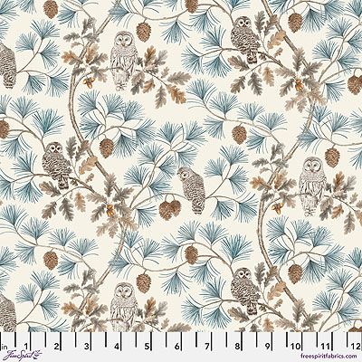 Woodland Blooms fabric: Owlswick Linen (per 1/4 metre)