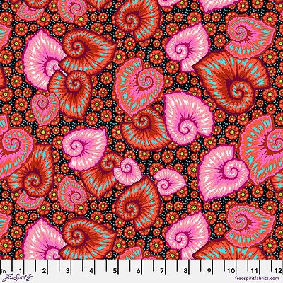 Tropicalism Fabric: Small Begonia Rouge (per 1/4 metre)