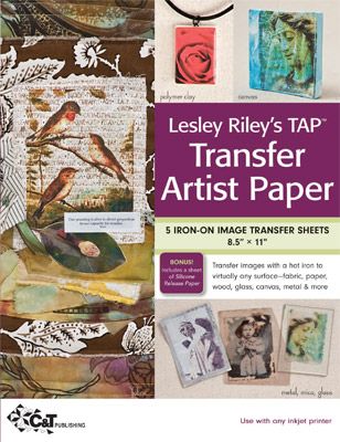 Lesley Riley's TAP Transfer Artist Paper (5 sheets)