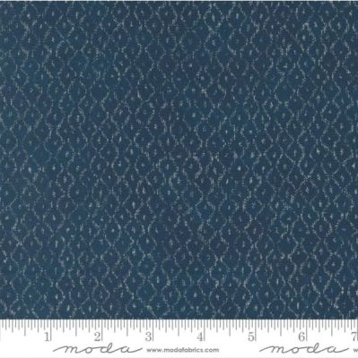 Indigo Blooming fabric: Nara Diamonds Navy