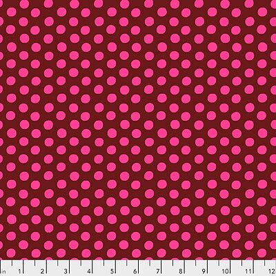 Kaffe Fassett Fabric: Spot Merlot (per 1/4 metre)