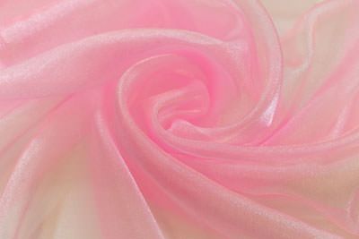 Pink Organza Fabric (per 1/4 metre)