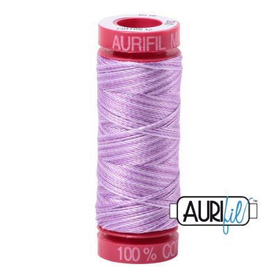 Aurifil 12 Cotton Thread 3840 French Lilac