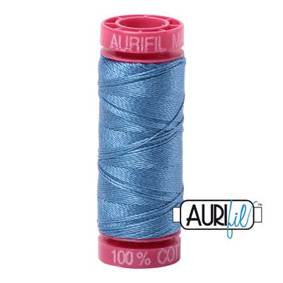 Aurifil 12 Cotton Thread 4140 Wedgewood