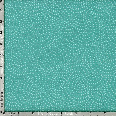 Dashwood Studio Fabric: Twist Teal (per 1/4 metre)