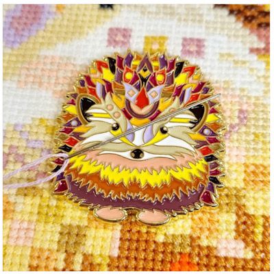 Mandala Hedgehog Needle Minder