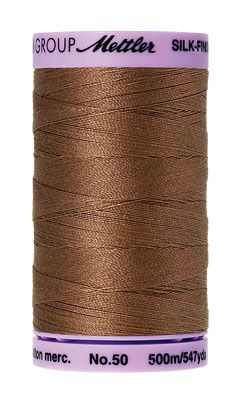 Mettler 50 Cotton Thread 500m 0281 Hazelnut