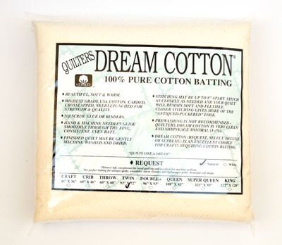 Quilters Dream Cotton Natural Request Twin Wadding  92in x 72in