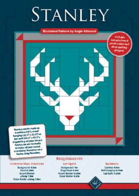 Stanley the Stag Pattern Booklet by Angela Attwood