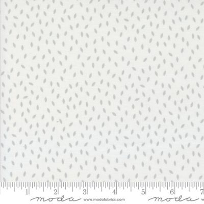 Mixed Bag of Bonbons fabric: Grey Leaf