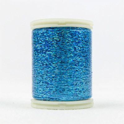 Hologram Metallic Blue Thread Wonderfil