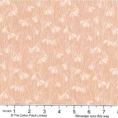 Liberty Snowdrop Spot Fabric: Blush Pink (per 1/4 metre)