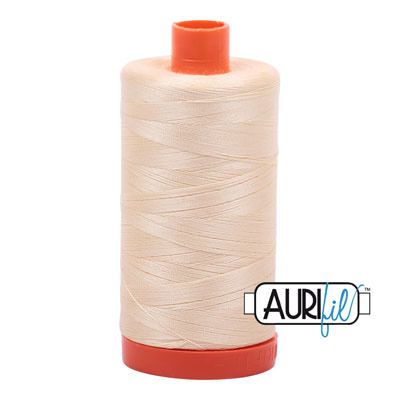 Aurifil 50 Thread Butter 2123