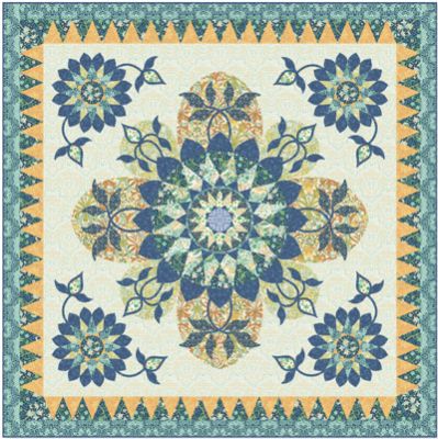 William Morris The Beauty of Buttermere Quilt Kit