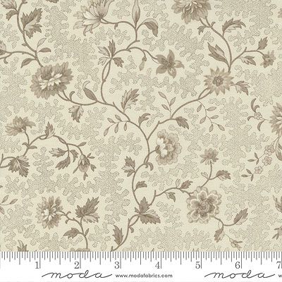 Bleu de France fabric: Montespan Small Roche (per 1/4 metre)