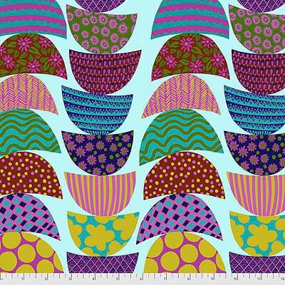 Bright Eyes Fabric: Stacked Breakfast (per 1/4 metre)