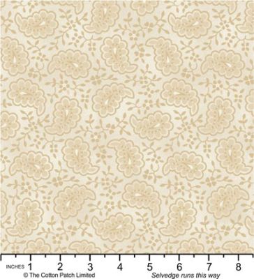 Quilt Back Fabric: Westmoreland Beige 108'