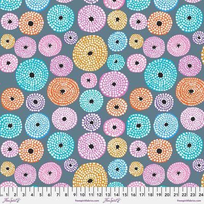 Kaffe Fassett Fabric Disks Grey (per 1/4 metre)