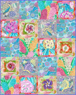 Zephyr Accent Quilt Fat Quarter Bundle