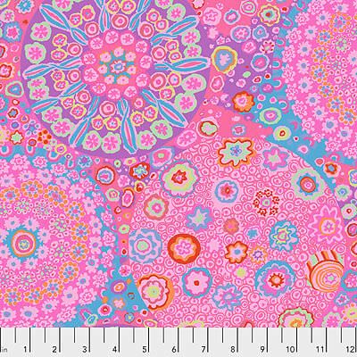 Kaffe Fassett Fabric: Millefiore Mauve (per 1/4 metre)