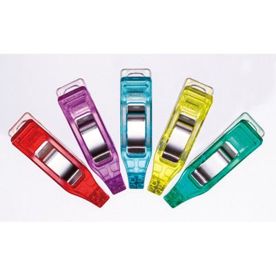 Clover Mini Wonder Clips Assorted Colours (50 per pack)