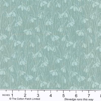 Liberty Snowdrop Spot Fabric: Steely Sky (per 1/4 metre)