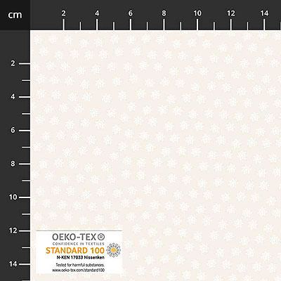 Neutral Notes Fabric: Cluster Dots French Vanilla (per 1/4 metre)