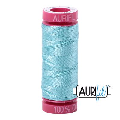 Aurifil 12 Cotton Thread 5006 Light Turquoise