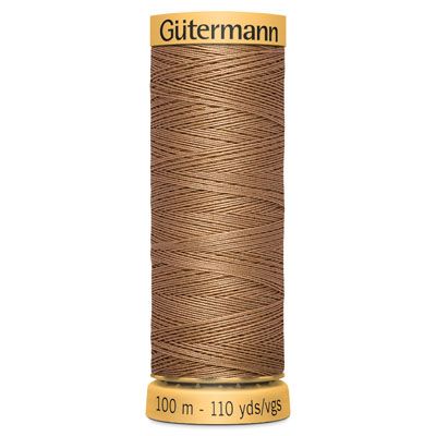 Gutermann Natural Cotton 50 Weight Thread 100m 1535 Chamois