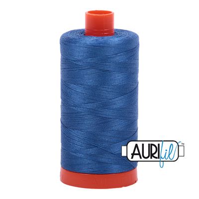 Aurifil 50  Delft Blue Thread 2730