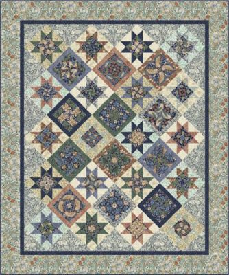 Kensington Kaleidoscope Quilt Kit Pre Order