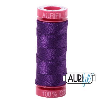 Aurifil 12 Cotton Thread 2545 Medium Purple