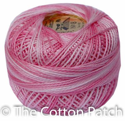 Presencia Perle Cotton #8 Variegated Thread: Colour 9335